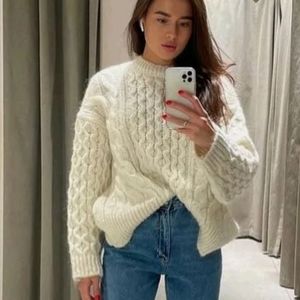 Zara | Sweaters | Zara Oversized Cream 